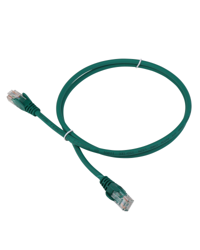 Патч-корд LANMASTER LSZH UTP кат.5e, 0.3 м, зеленый LANMASTER LAN-PC45/U5E-0.3-GN в Красногорске Патчкорды (медные) Pintop.ru