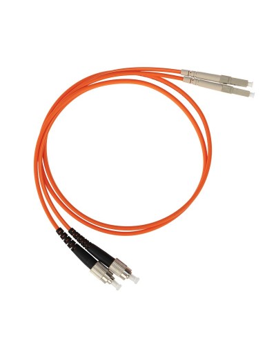 Патч-корд оптический переходной (MM), 50/125 (OM2), LC/UPC-FC/UPC, (Duplex), LSZH, 1м 50-3267 в Красногорске Патч-корды оптические Pintop.ru