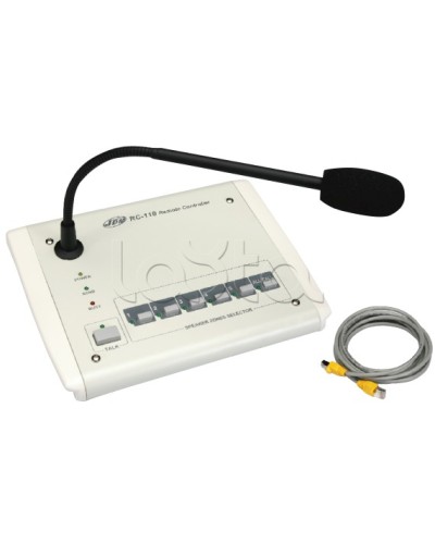 Станция настольная микрофонная JDM RC-110 в Красногорске Микрофонные консоли и микрофоны Pintop.ru