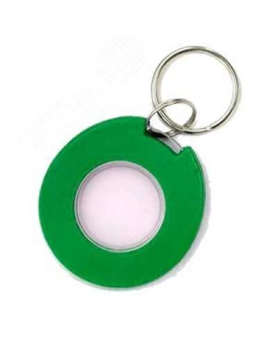 IronLogic IL-08MGT, 1K,с кольцом, зелёный с прозрачной серединой в Красногорске Оптовые идентификаторы Pintop.ru