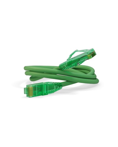 Патч-корд Hyperline PC-LPM-UTP-RJ45-RJ45-C6a-1M-LSZH-GN в Красногорске Патчкорды (медные) Pintop.ru