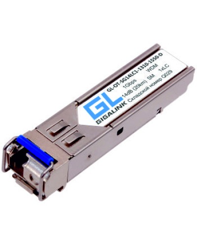 Модуль SFP Gigalink GL-OT-SG14LC1-1550-1310-I-D в Красногорске Модули SFP/XFP/GBIC Pintop.ru