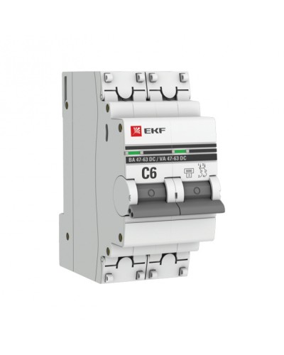 Дифференциальный автомат АВДТ-63 10А/30мА (характеристика C, электронный, тип АС) 6кА EKF (DA63-10-30e-AC) в Красногорске Электротехническое оборудование Pintop.ru