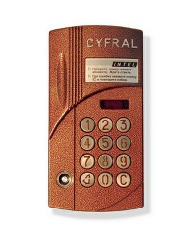 Блок вызова аудиодомофона на 400 абонентов Цифрал ИНТЕЛ в Красногорске Блоки вызова многоабонентные Pintop.ru