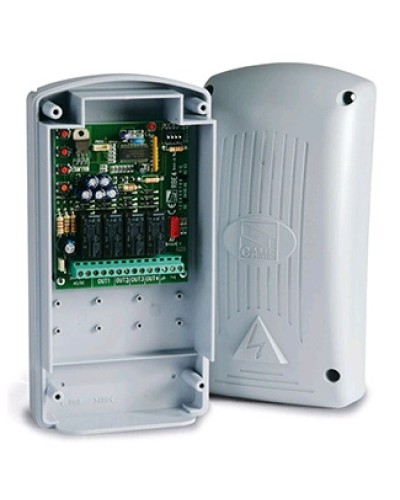 Внешний, двухчастотный, 4-канальный радиодекодер Came 806RV-0020 в Красногорске Запчасти для шлагбаумов и автоматики Pintop.ru