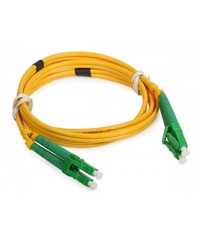 Шнур оптический duplex LC/APC-LC/APC 9/125 sm 1,5м LSZH Cabeus FOP(d)-9-LC/APC-LC/APC-1,5m в Красногорске Патч-корды оптические Pintop.ru