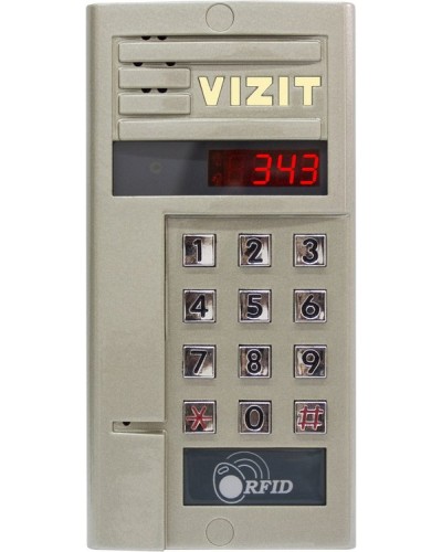 Блок вызова Vizit БВД-343FCPW в Красногорске Блоки вызова многоабонентные Pintop.ru