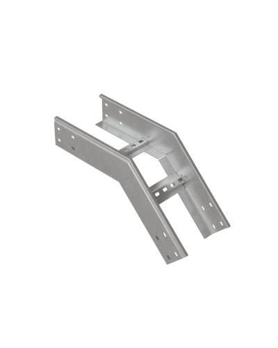 Угол лестничный вертикальный внешний 45 гр. 100х300х1,2 мм INOX304 N КМ-Профиль (LVL45-100-300-1.2 INOX304 N) в Красногорске Аксессуары для лотков Pintop.ru