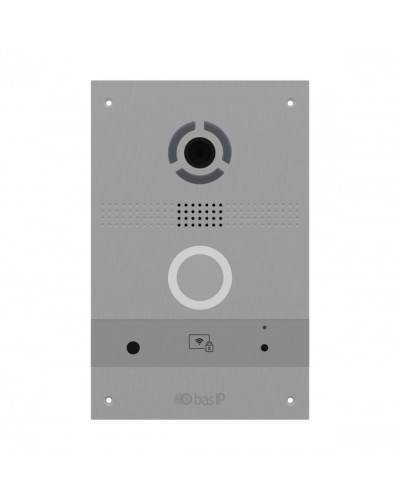 Панель вызывная индивидуальная BAS-IP AV-08FB SILVER в Красногорске Вызывные видеопанели малоабонентные Pintop.ru