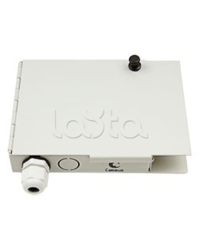 Бокс оптический настенный 19 на 4 SC/LC порта Cabeus JJT-4-SC в Красногорске Кросс оптический Pintop.ru