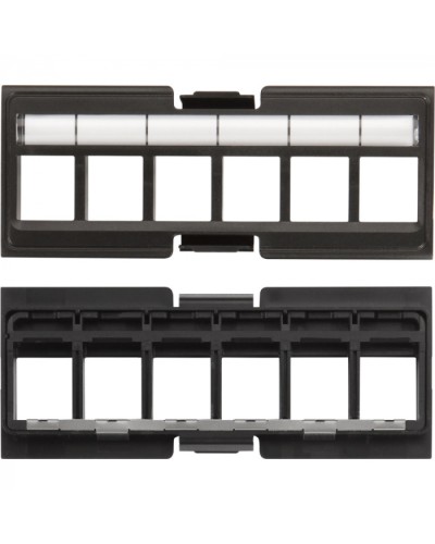 Вставка под кейстоны в модульную панель, экранированная, 6 портов, без шторок LANMASTER LAN-FRM-IN-6OK-SXX в Красногорске Коммутационные изделия Pintop.ru