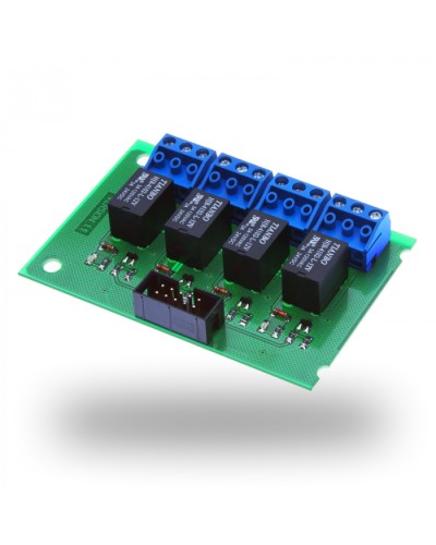 Расширитель релейный Parsec NMO-04 в Красногорске Сетевая СКУД Parsec Pintop.ru