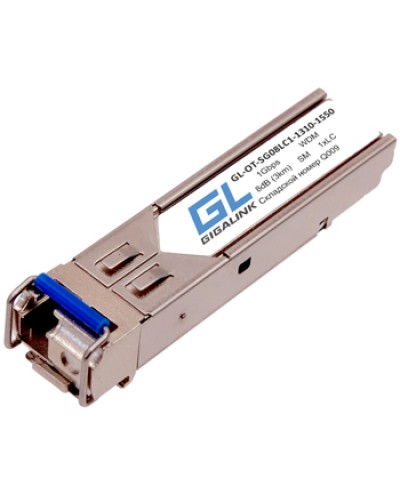Модуль SFP Gigalink GL-OT-SG20LC1-1550-1310-D в Красногорске Модули SFP/XFP/GBIC Pintop.ru