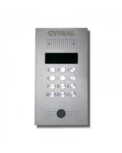 Цифрал CCD-2094.3/РVС IP Микропроцессорный блок вызова в Красногорске Абонентские IP устройства Pintop.ru
