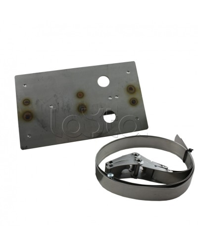 Кронштейн для крепления LaserScan RLS=3060 на столбе Optex RLS-PB в Красногорске Кронштейны и планки для извещателей Pintop.ru