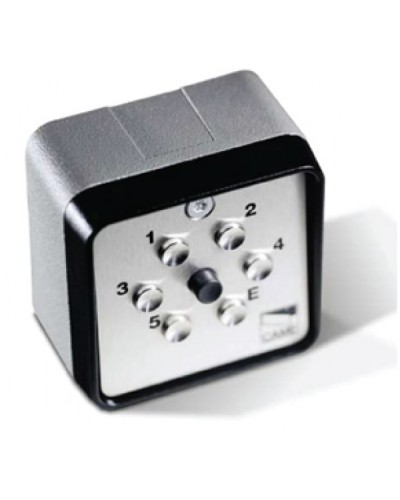 Клавиатура кодонаборная 7-кнопочная, накладная, радиоканальная Came 001S9000 в Красногорске Запчасти для шлагбаумов и автоматики Pintop.ru