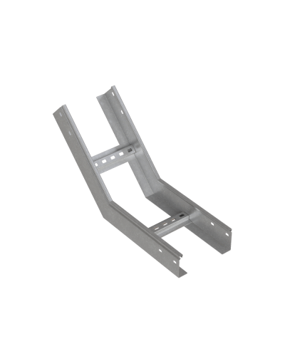 Угол лестничный вертикальный внутренний 45 гр. 80х500х1,2 мм INOX304 N КМ-Профиль (LNL45-80-500-1.2 INOX304 N) в Красногорске Аксессуары для лотков Pintop.ru