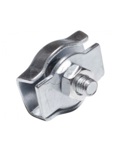 Зажим для троса одинарный Simplex (4 мм) EKF (zdts-4) в Красногорске Крепежные изделия Pintop.ru