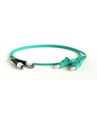Патч-корд волоконно-оптический Hyperline FC-D2-503-SC/PR-ST/PR-H-1M-LSZH-AQ в Красногорске Патч-корды оптические Pintop.ru