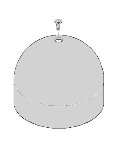 Крышка верхняя CAT Came 119RIX009 в Красногорске Запчасти для шлагбаумов и автоматики Pintop.ru