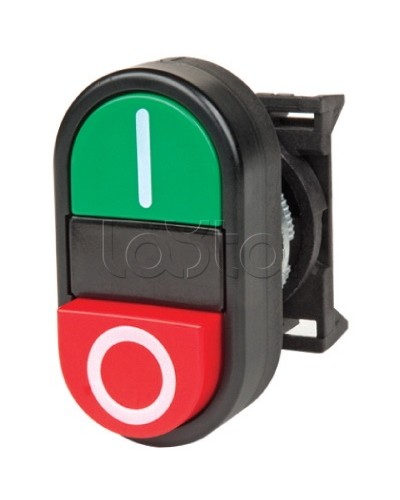 Кнопка двойная выпуклая с линзой для подсветки DKC ABFL в Красногорске Кнопки выхода Pintop.ru