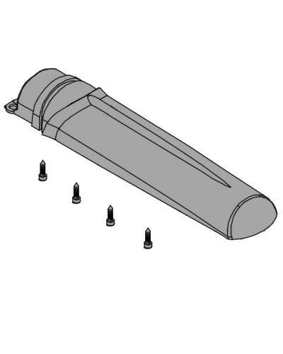 Крышка кожуха винта АХ5024, АХ71230 Came 119RID310 в Красногорске Запчасти для шлагбаумов и автоматики Pintop.ru