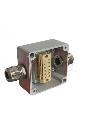 Коробка пылевлагонепроницаемая клеммная G366 А МВ К АЯКС IP66/IP65, 82x80x55 Магнито-контакт в Красногорске Распределительные коробки Pintop.ru