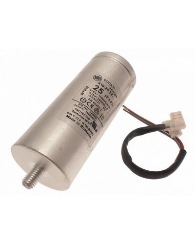 Конденсатор 25 мкФ с гибк. выводами и болтом Came 119RIR297 в Красногорске Запчасти для шлагбаумов и автоматики Pintop.ru