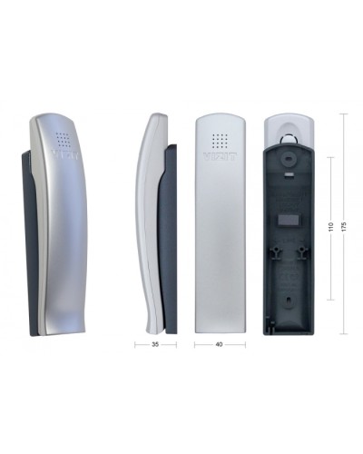 Трубка переговорная Vizit УКП-7M в Красногорске Многоабонентные устройства Pintop.ru