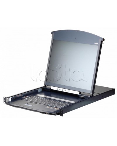 KVM консоль с переключателем ATEN KL1108VN-AXA-RG в Красногорске Оборудование для видеонаблюдения Pintop.ru