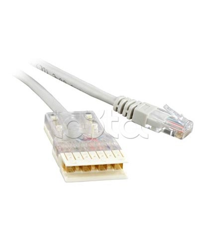 Патч-корд Hyperline PC-110-RJ45-4P-C5e-3M-LSZH-GY в Красногорске Патчкорды (медные) Pintop.ru