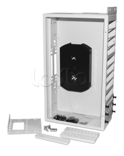 Бокс оптический универсальный 19 Hyperline FO-19R-3U-12xSLT-W140H42-96UN-GY в Красногорске Коммутационные изделия Pintop.ru