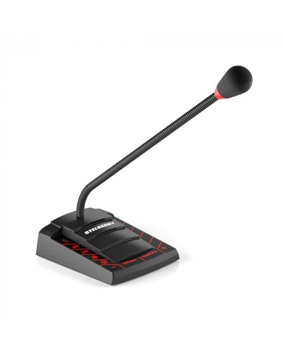 Пульт громкого оповещения STELBERRY F-702 в Красногорске Микрофонные консоли и микрофоны Pintop.ru