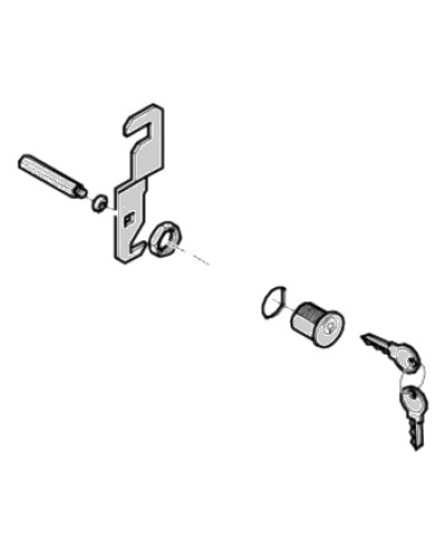 Замок дверцы G4040 G4041 Came 119RIG176 в Красногорске Запчасти для шлагбаумов и автоматики Pintop.ru