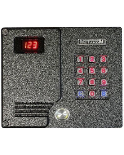 Многоабонентный антивандальный блок вызова Метаком МК2007-ТМЕ в Красногорске Блоки вызова многоабонентные Pintop.ru