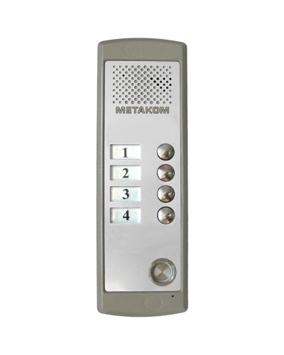 Блок вызова домофона Метаком MK4-K-TMV в Красногорске Блоки вызова многоабонентные Pintop.ru