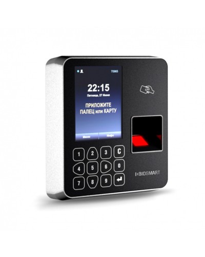 Терминал биометрический BioSmart WTC 2 MFR (Emarine, Mifare, NFC) в Красногорске Контроллеры Pintop.ru