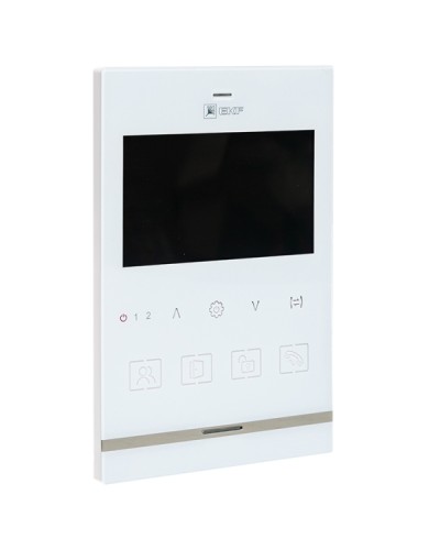 Видеодомофон IPV-01 бел. 4TFT 4пр. 2 канала IP20 EKF (int-ipv-01) в Красногорске Абонентские видеоустройства Pintop.ru