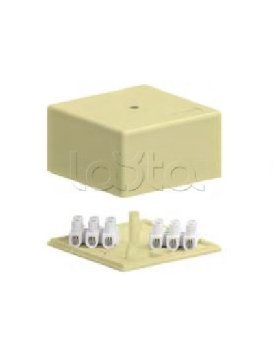 SD4 Коробка распределительная для о/п, 140x75x40мм без галогена (белый) Экопласт (72933HF) в Красногорске Распределительные коробки Pintop.ru