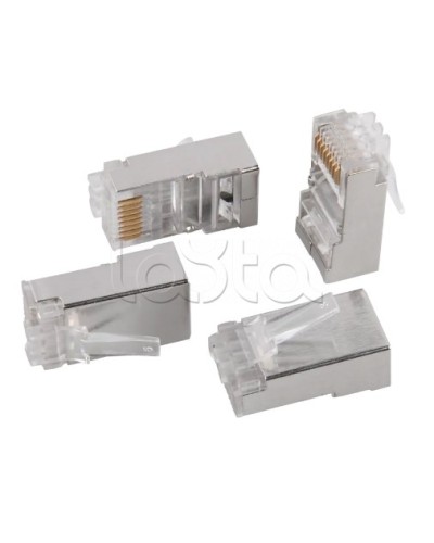 Разъём RJ-45 FTP для кабеля SOLID кат.6 ITK CS3-1C6FS в Красногорске Коннекторы и разъемы Pintop.ru