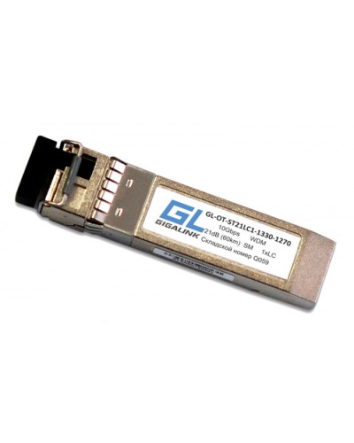 Модуль SFP+ Gigalink GL-OT-ST21LC1-1270-1330 в Красногорске Модули SFP/XFP/GBIC Pintop.ru