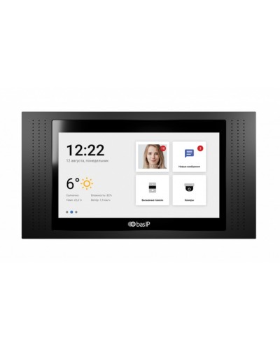 IP-видеодомофон BAS-IP AT-07L BLACK в Красногорске Вызывные IP панели Pintop.ru