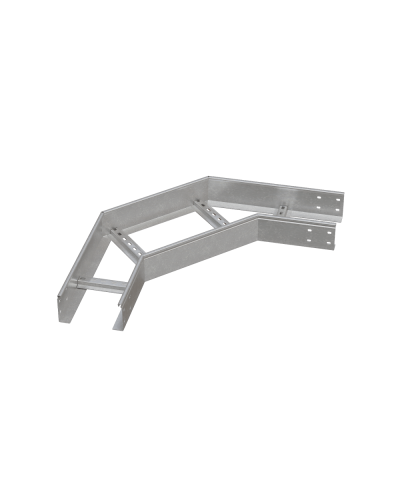 Угол лестничный горизонтальный 90 гр. 100х200х1,2 мм INOX304 N КМ-Профиль (LGL90-100-200-1.2 INOX304 N) в Красногорске Аксессуары для лотков Pintop.ru