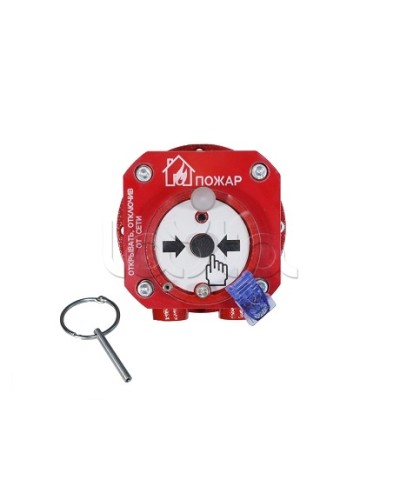 Извещатель пожарный ручной взрывозащищенный Спектрон-512-Exd-Н-ИПР-В-Modbus в Красногорске Пожарные извещатели (Ex) Pintop.ru