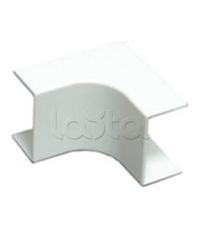 Угол внутренний плавный стандарт TIA 20х12,5 мм Экопласт 72114R в Красногорске Аксессуары для кабель-канала Pintop.ru