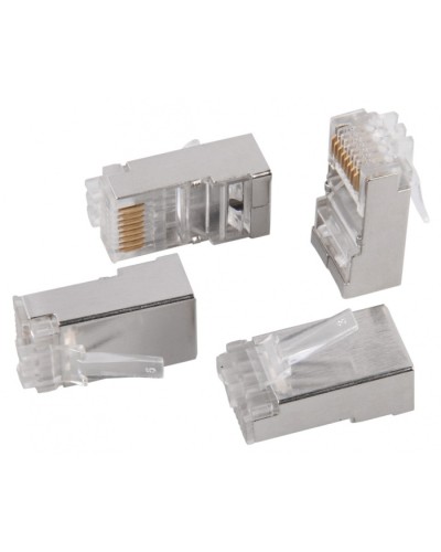 Разъём RJ-45 FTP для кабеля кат.5e IEK ITK CS3-1C5EF в Красногорске Коннекторы и разъемы Pintop.ru