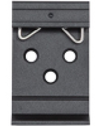 Кронштейн для установки конвертеров на DIN-рейку NSGate DINCLIP-25 в Красногорске Кронштейны для сетевого оборудования Pintop.ru