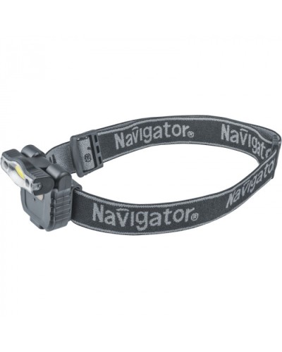 Фонарь Navigator 93 190 NPT-H27-ACCU налоб. 1COB LED 3Вт 1реж. Li-pol 0,5Ач в Красногорске Источники света(Лампы) Pintop.ru