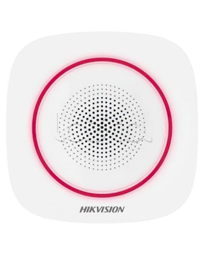 Беспроводной внутренний SIP-оповещатель Hikvision AX PRO DS-PS1-II-WE(RU) (Red Indicator) в Красногорске Оповещатели Pintop.ru