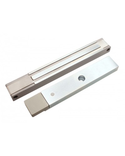 Электромагнитный замок с датчиком состояния двери ALeko ALM-200P (12В серый) в Красногорске Электромагнитные замки Pintop.ru